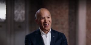 Charlie Teo on Seven’s Spotlight program after reading the email.