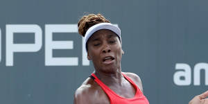 Venus Williams will come up against her sister for the 31st time.