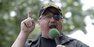 Oath Keepers founder Stewart Rhodes,was convicted of seditious conspiracy last week.