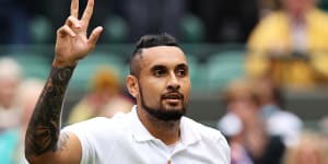 An abdominal injury has cut Kyrgios’ run into the second week at Wimbledon short.