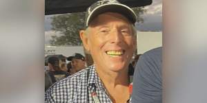 Queensland man Peter Wells,71,died when his car became trapped in floodwaters south of Brisbane on Thursday.