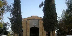 The Suleyman Shah tomb near the northern Syrian city of Aleppo,from which the remains were removed by the Turkish military.