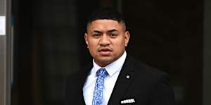 Manase Fainu before he was sent to jail.
