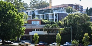 A stop-work order has been issued to the developer of the apartment building in Bellevue Hill.