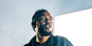 Kendrick Lamar,pictured in Quebec in 2017,won this year's Hottest 100 countdown. 