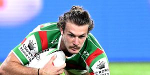 South Sydney’s Campbell Graham is the top NRL try-scorer after nine rounds.
