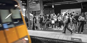 Commuters are breathing in dirty air at some of Sydney’s underground train and metro stations.