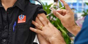 A third of Australians are vaccine hesitant.