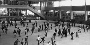 Macquarie Ice Rink has been open for almost 40 years. This photo shows how popular the rink was in 1983.
