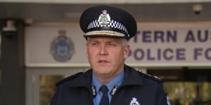 WA Police Commissioner Col Blanch advances in forensic technology and rewards could help bring closure to grieving families. 