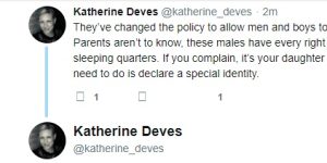Deleted tweets by Liberal candidate for Warringah Katherine Deves.