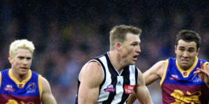 Nathan Buckley is a Magpies great but it was with the Brisbane Bears that he was named the Rising Star.