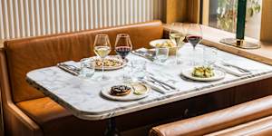 The ground-floor restaurant,La Base,features some of the best food I’ve eaten in a hotel.