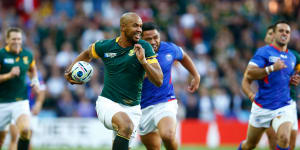 Rugby World Cup 2015:South Africa beat Samoa,bouncing back after loss to Japan 