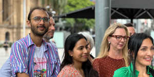 The Greens were buoyant after their showing in Saturday’s Brisbane City Council election.