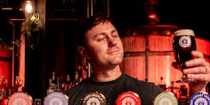 Bartender Johnny Carr.