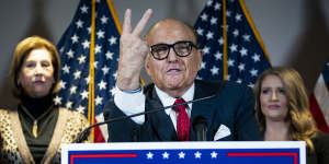 Trump has even turned on Rudy Giuliani,his personal attorney.