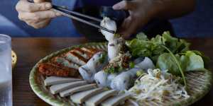 Banh cuon at VN Street Foods.
