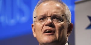 Scott Morrison will say the new blueprint “aims to balance the economic opportunities of critical technologies with their national security risks”.