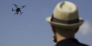 Drone drops package over Queensland prison wall on Christmas Day