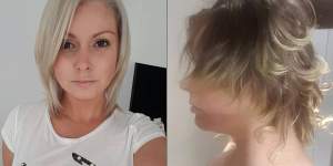 Blonde left with'mullet'after salon trip fails to win $30,000 payout