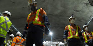 “We know that workers in the WestConnex tunnels have been exposed to silica at large amounts.”
