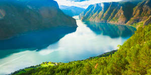 Stunning scenery … Sognefjord,Norway.