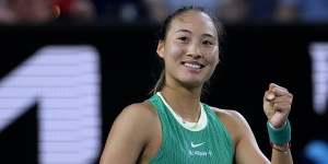 China’s Zheng Qinwen is ranked the 15th best women’s tennis player in the world and also the 15th highest-paid female sportsperson,but will climb on both measures if she wins the Australian Open.