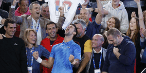As it happened:Djokovic the king of Melbourne Park,wins 10th Australian Open final in straight sets over Tsitsipas