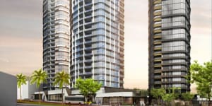 Three 25-storey towers approved for inner-west retail site