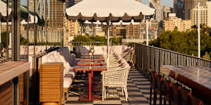 The rootop Monica.