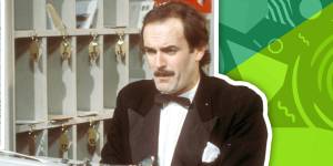 At least Basil Fawlty was on hand to accept the complaints.