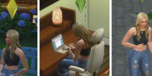 A thrilling day in the life of Sim me.
