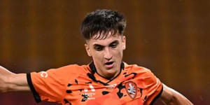 Shae Cahill - son of legend Tim - made his debut for the Roar.