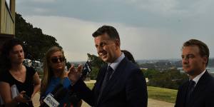 Transport and Roads Minister Andrew Constance on Tuesday.