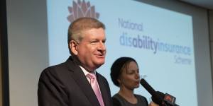 Assistant Minister for Social Services,Mitch Fifield.