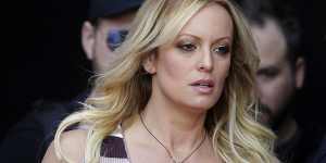 Adult film star Stormy Daniels,whom Donald Trump’s campaign allegedly paid hush money to in 2016.