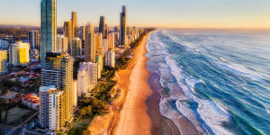 House prices have soared in Surfers Paradise.
