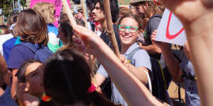 Six years after first school strike,climate kids march on