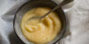 Quince curd.