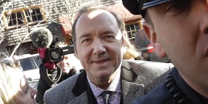 Kevin Spacey appears in court to answer indecent assault charges