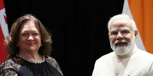 What Gina Rinehart and Narendra Modi got up to behind closed doors