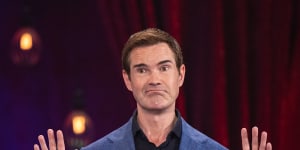 Jimmy Carr in I Literally Just Told You:everyone wants to have a crack.