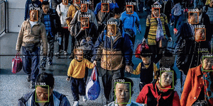 China facial recognition. 