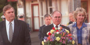John Howard brought then-opposition leader Kim Beazley with him to visit Port Arthur after the 1996 massacre. 