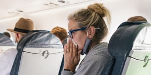 To avoid getting sick on a plane,choose your seat wisely