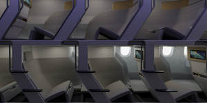 Zephyr Aerospace’s premium economy design has wow factor,but would likely face regulatory issues. 