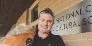 Forget fairy floss and cheese on a stick,Pialligo Estate general manager Charlie Costello is bringing cured meat and wine to the 2019 Royal Canberra Show.