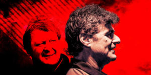 Essendon’s outgoing list boss Adrian Dodoro was discovered by Kevin Sheedy 33 years ago.