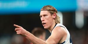 Mark Blicavs will play his 250th AFL game on Saturday night.